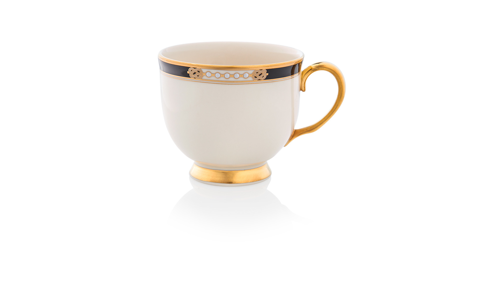 10667287 Lenox Набор из 2 чашек чайных с блюдцами Lenox "Подлинные ценности" 210мл Фарфор костяной  - Вид №2