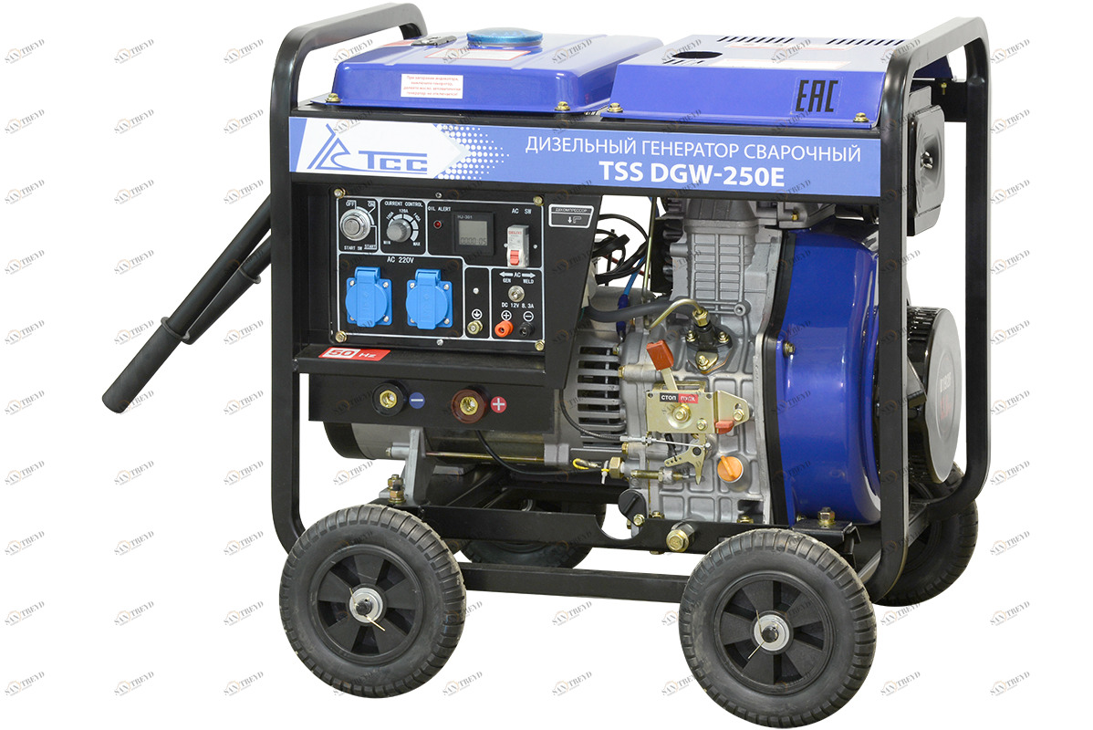 Дизельный сварочный генератор TSS DGW-250E Santreyd sun-id-1032024