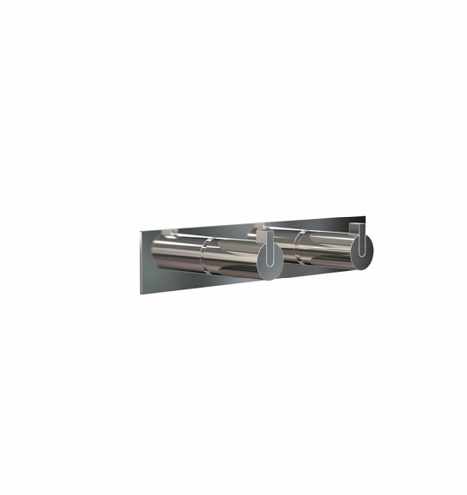 FROST Крючок 6L x 2 » полированный. Нержавеющая сталь Полированный O1902-1 