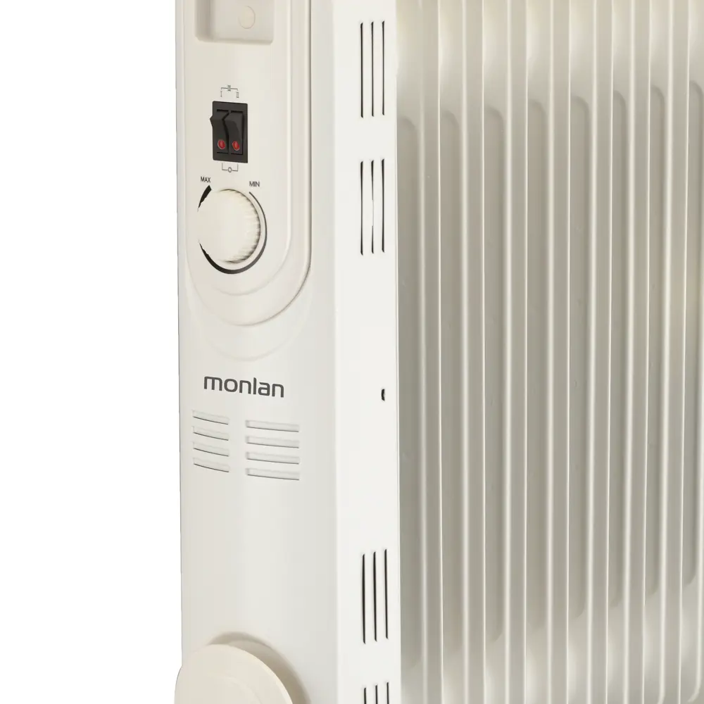 Обогреватель масляный Monlan MS-20 с механическим термостатом, 2000 Вт, 9 секций STLM-2030713 - Вид №1
