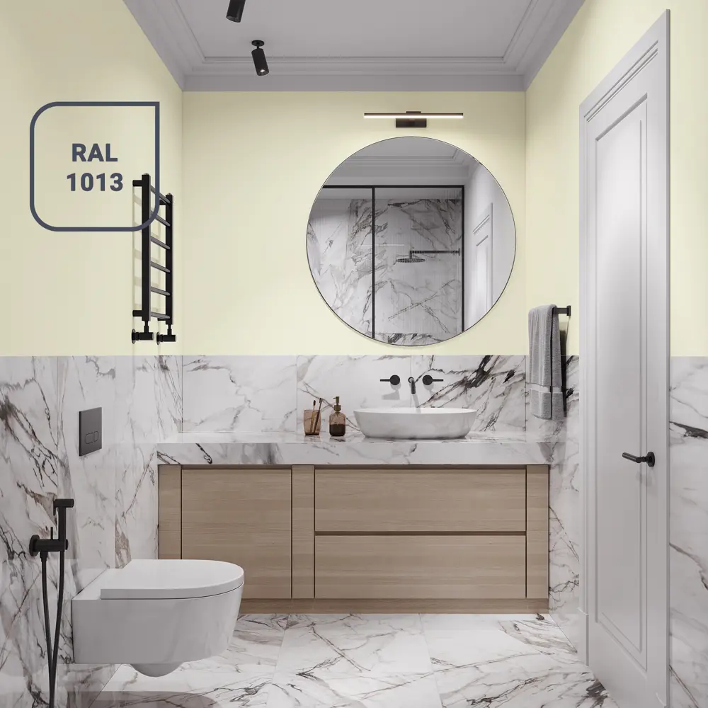 Краска Olimp для влажных помещений - матовая белая с защитой от плесени 84391890 STLM-0049087 - Вид №2