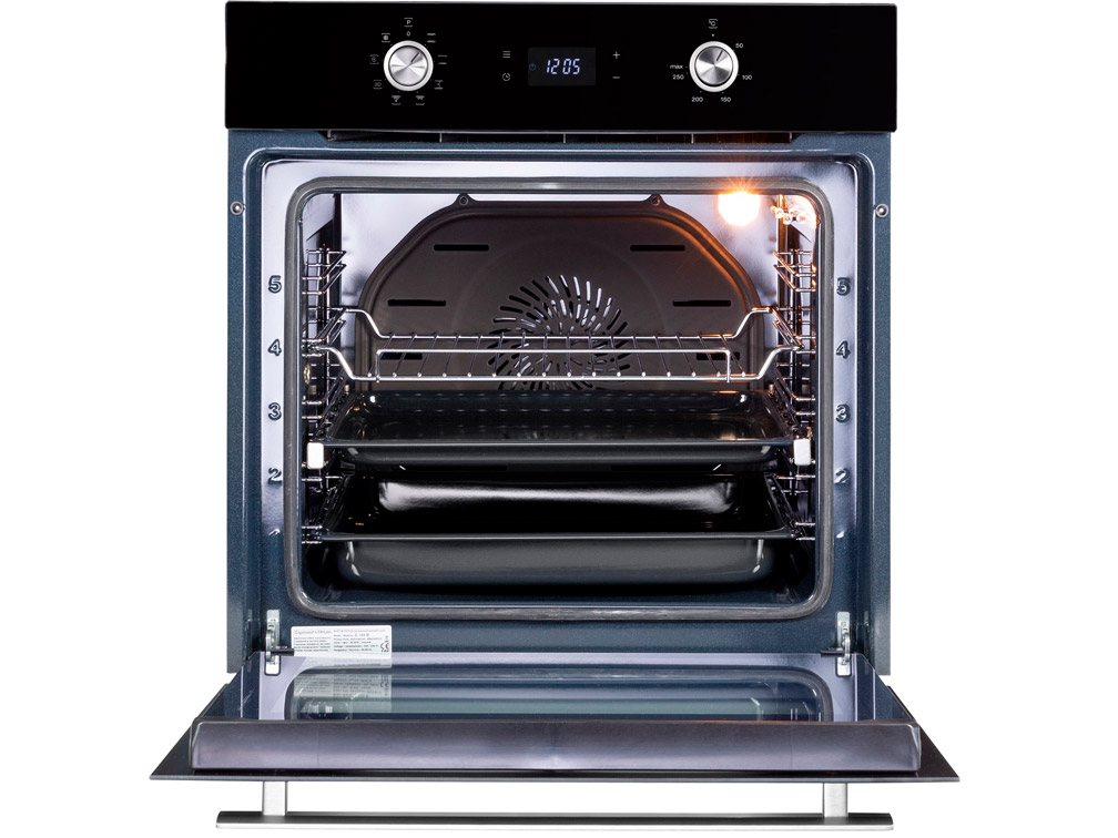 5348889 Электрический духовой шкаф Zigmund & Shtain E 149 B черный STDN-0072482 - Вид №1