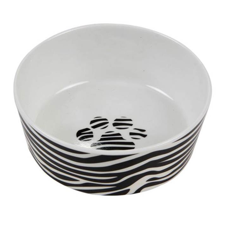 ПР0038123 Миска для животных Zebra меламин, 330мл MAJOR 