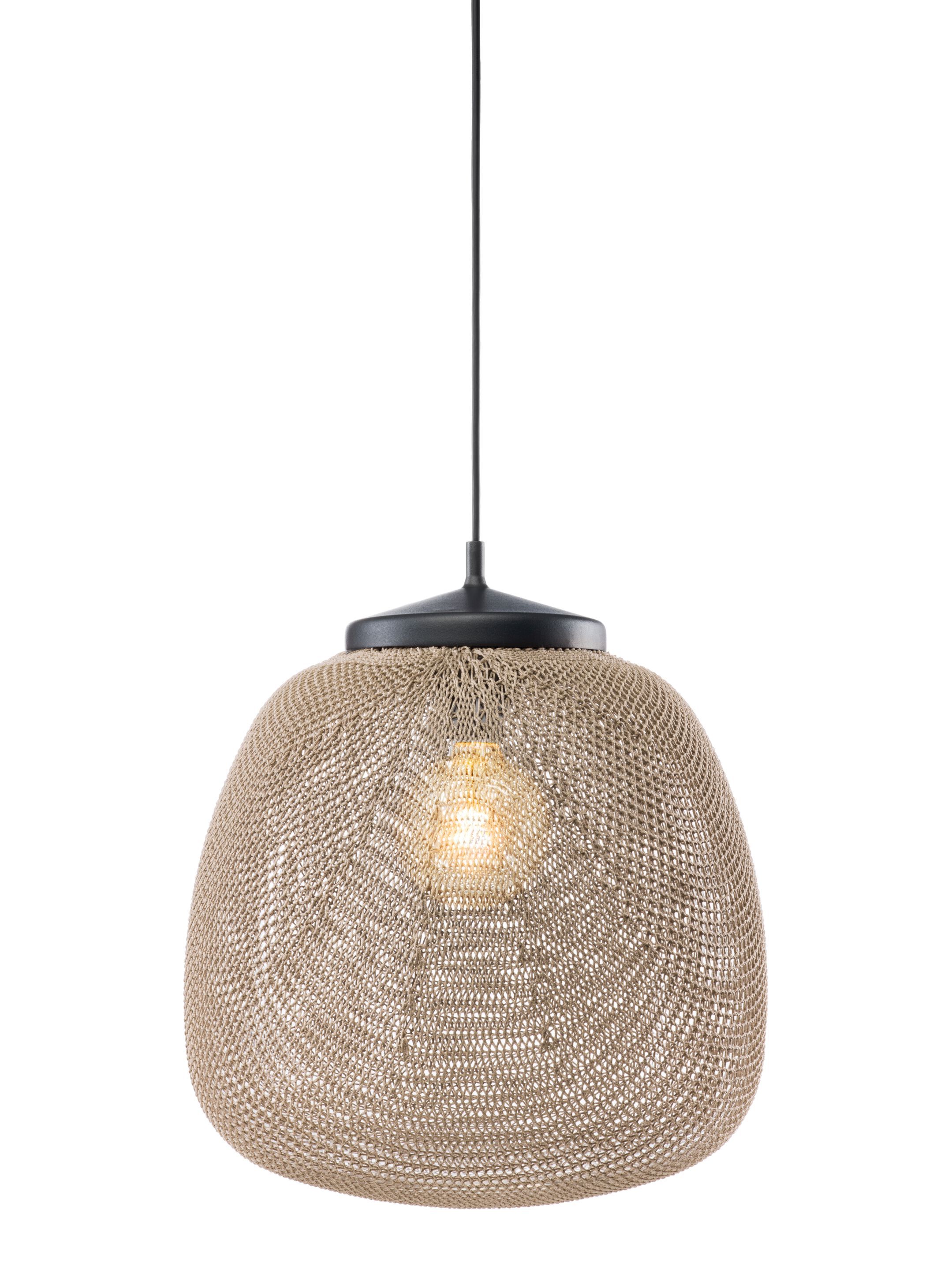 Открытый подвесной светильник ручной работы из полиэтилена TRIBÙ Monsieur Tricot ARCH-00128455 - Вид №1