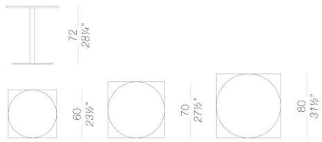 Lapalma Круглый стол Brio sun-id-1439270 - Вид №3