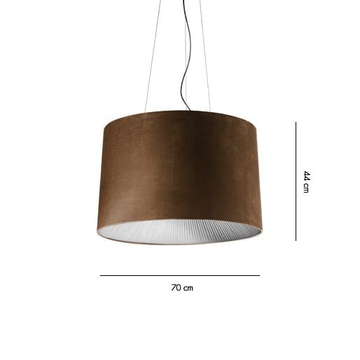 Подвесной светильник из замши AXOLIGHT ARCH-00039123 - Вид №9