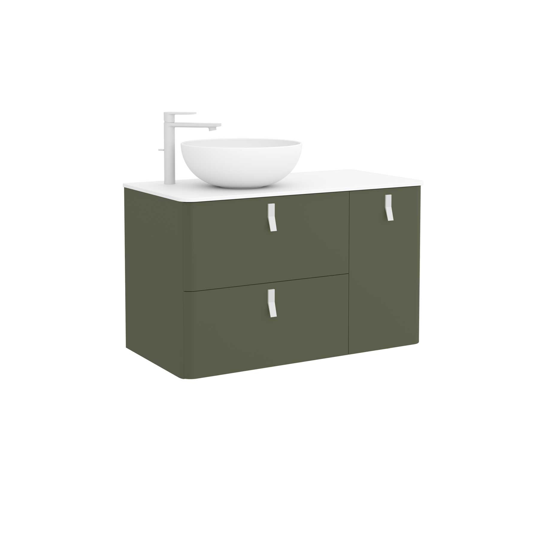 24624 SALGAR Мебель для умывальника UNIIQ 900 правая BOSQUE Bosque  - Вид №3