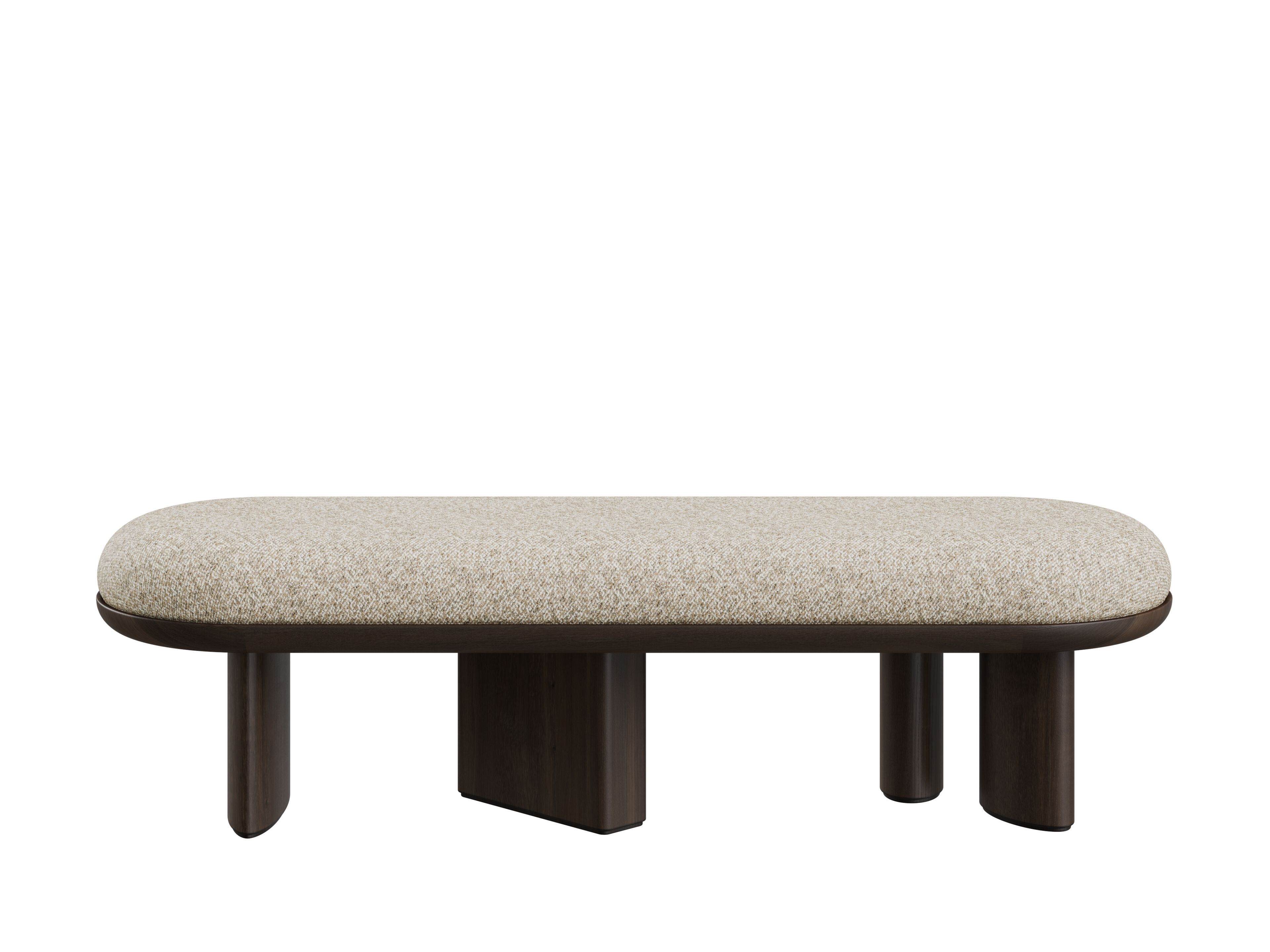 Мягкая скамейка из бука DÔME DECO Nova ' 25 ARCH-00026126 - Вид №5