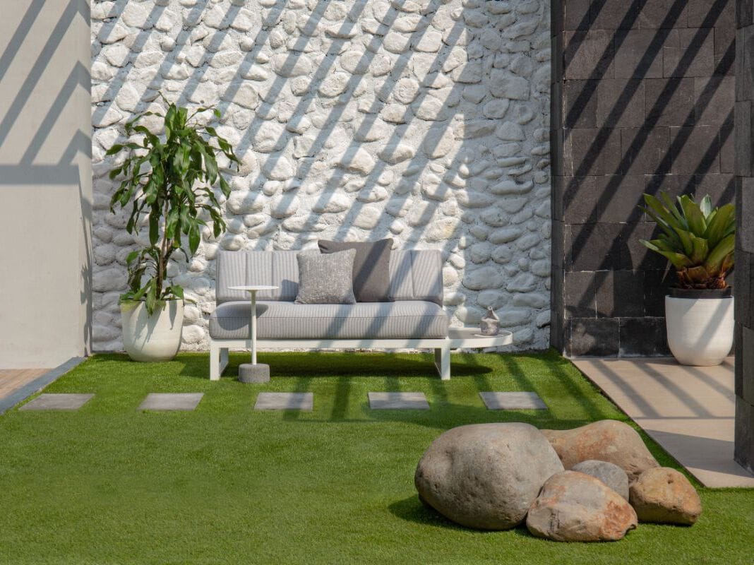 Тканевый модульный садовый диван MAMAGREEN Munia ARCH-00062473 - Вид №9