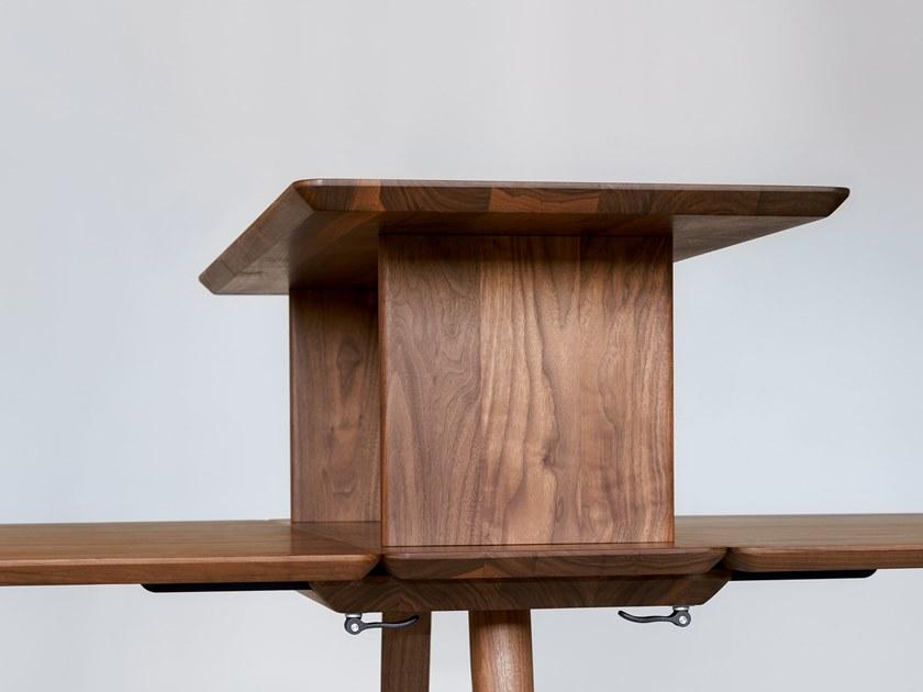 ZEITRAUM Книжный шкаф для офиса из массива дерева Rail sun-id-1392954 - Вид №2