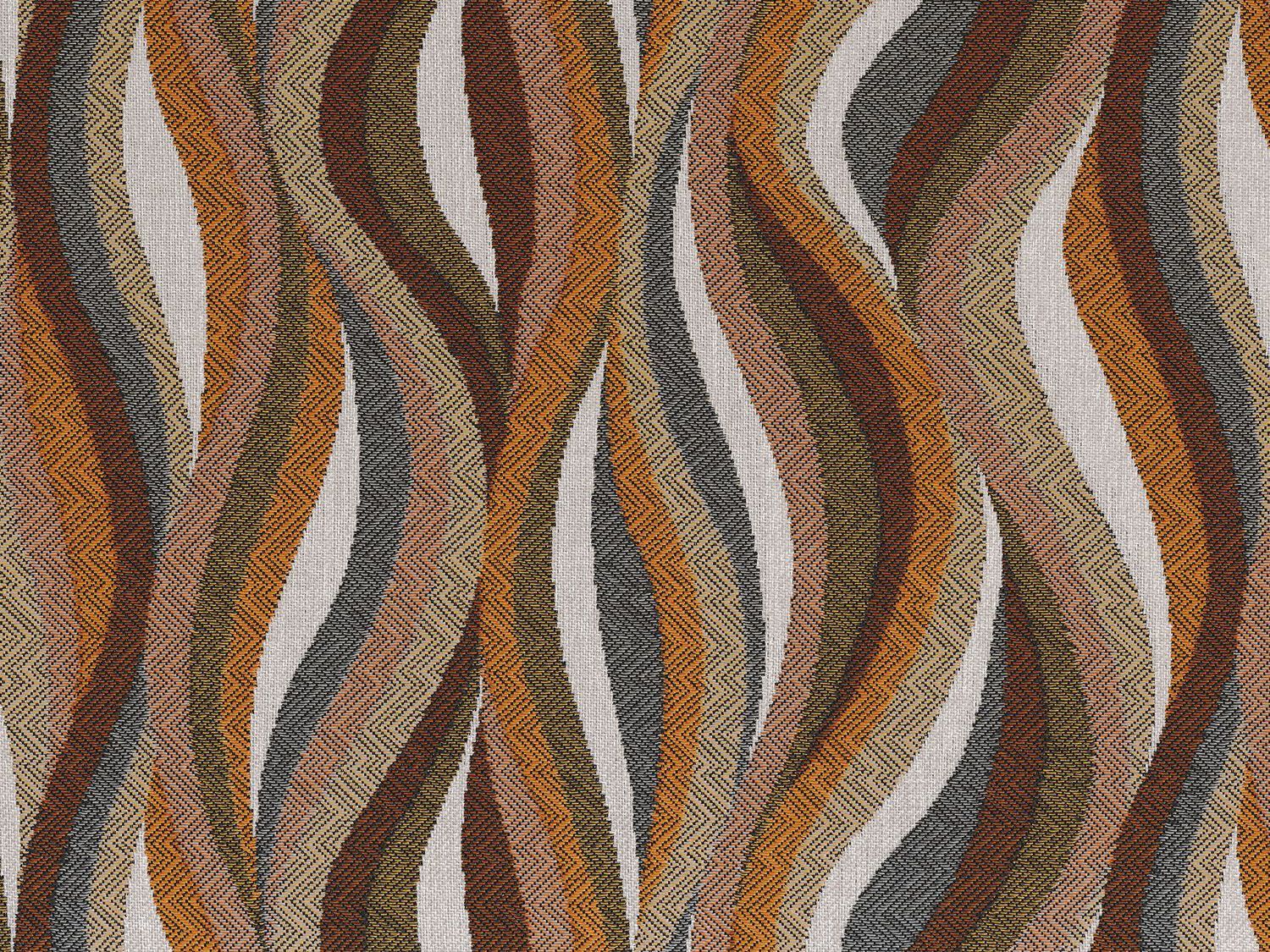 Многоцветная Жаккардовая обивочная ткань Casamance West Bay ARCH-00097270