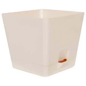 Горшок цветочный «Партер» D15, 2л., пластик, Бежевый