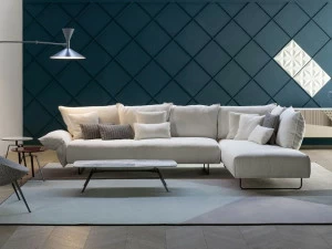 Bonaldo Модульный тканевый диван с шезлонгом Madame c.