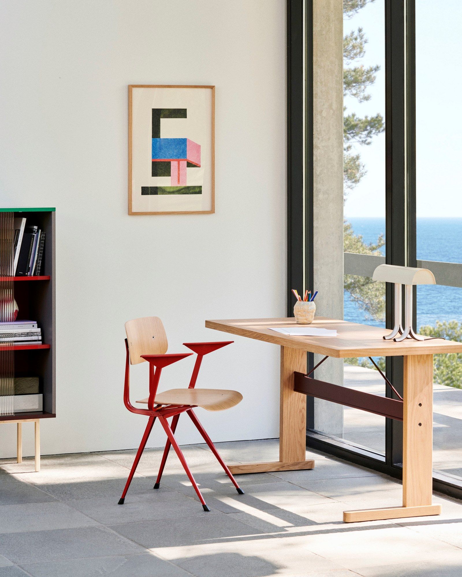 Прямоугольный стол из шпона Hay дорожки ARCH-00021990 - Вид №4