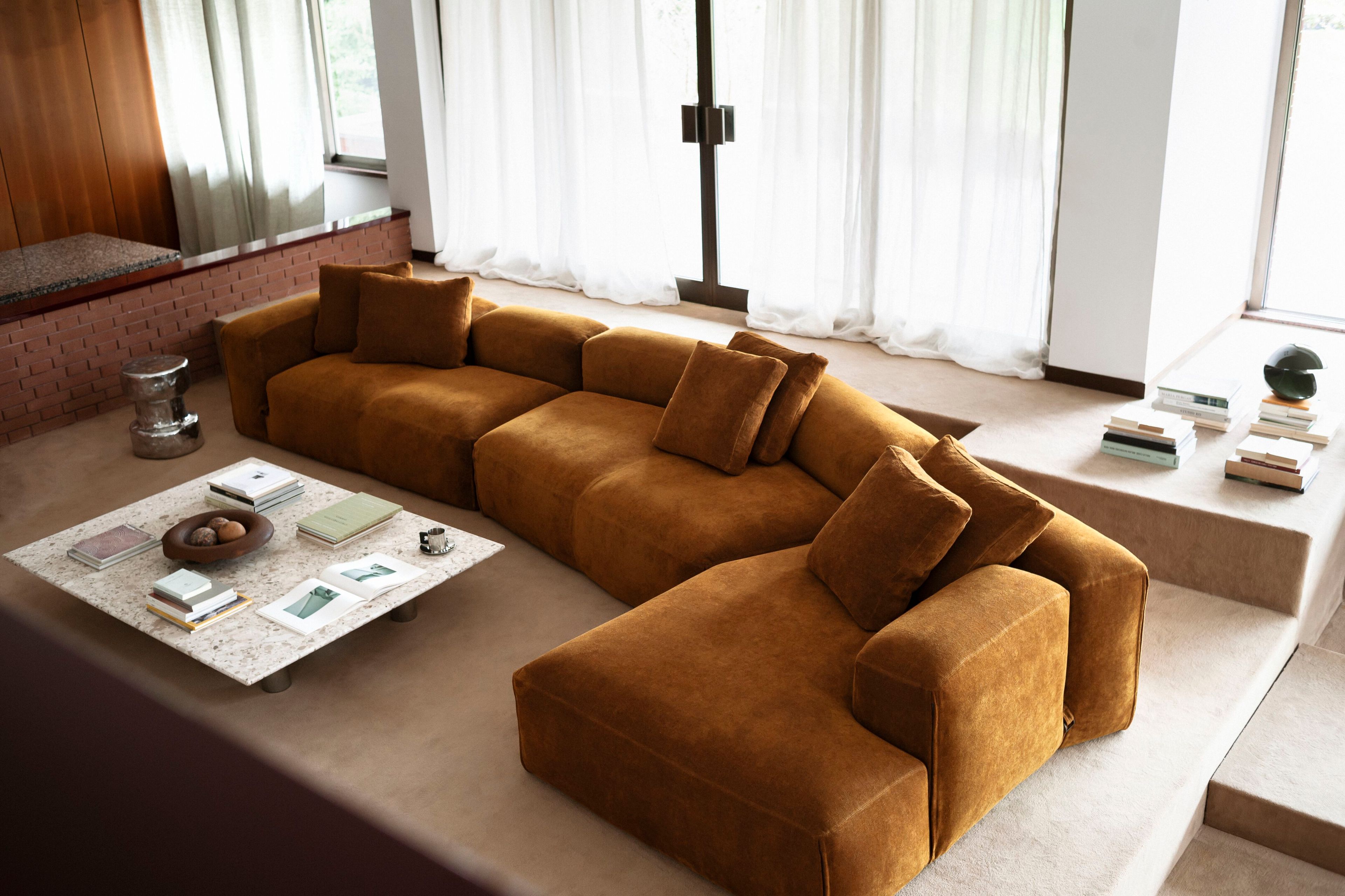 Модульный тканевый диван Tacchini Le Mura ARCH-00112053 - Вид №1