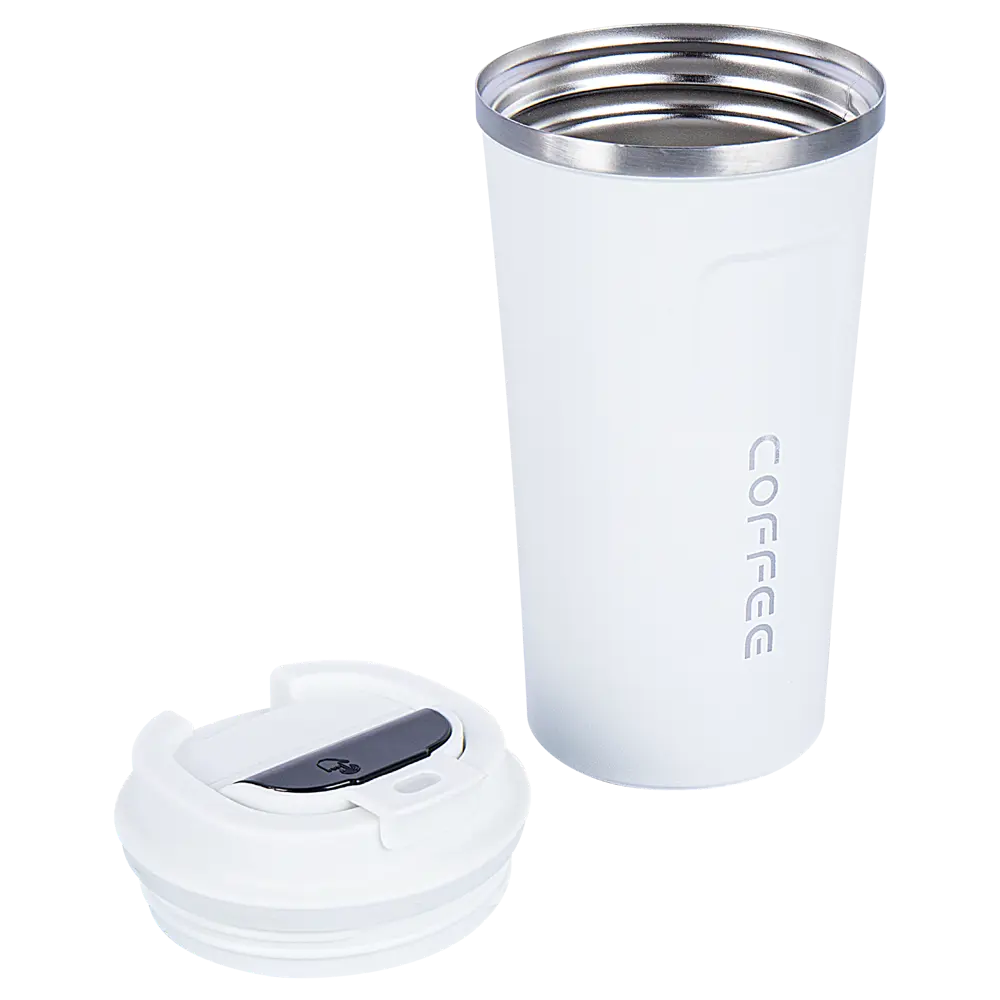 Термокружка 510 мл металлическая колба цвет белый Santreyd STLM-2170776 - Вид №1