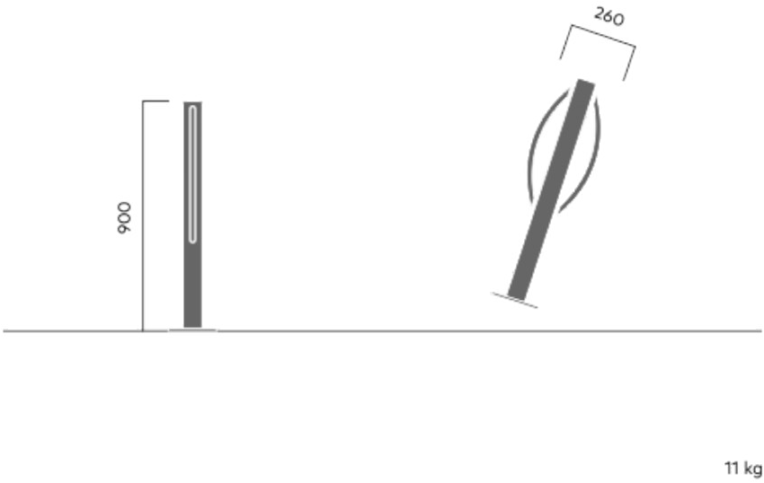VESTRE Крепление для велосипедов из стали с порошковым покрытием Urban sun-id-1411501 - Вид №10
