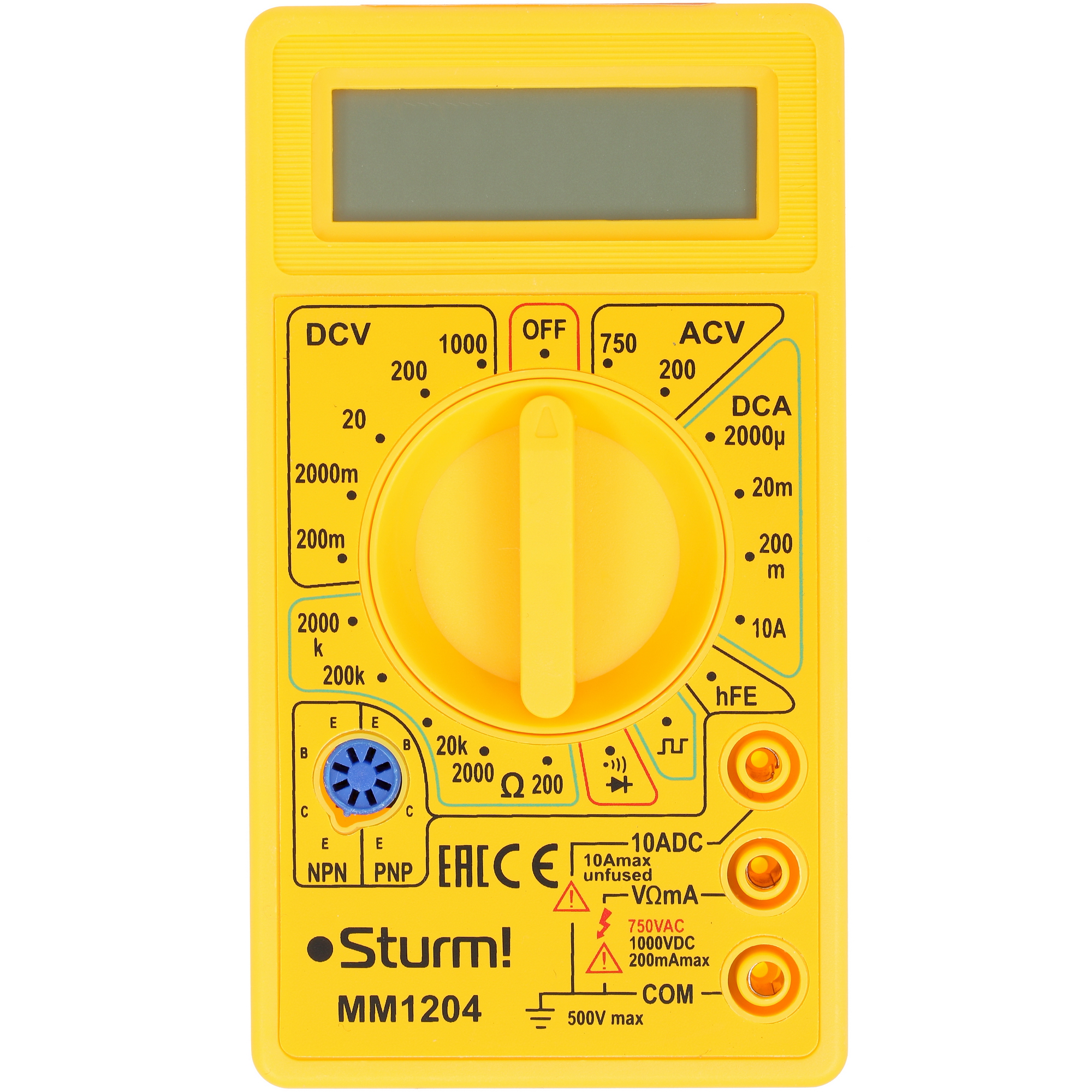 Мультиметр Sturm! MM1204 1063818 STDN-0046284