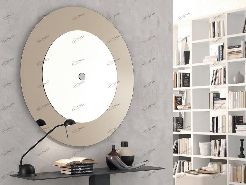 IDEAS Group Круглое настенное зеркало со встроенной подсветкой sun-id-1357591