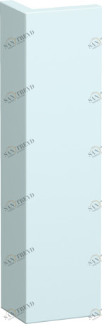 LC589900909 L-Cube Доборная планка для шкафчика L-Cube Светло-голубой матовый декор Duravit