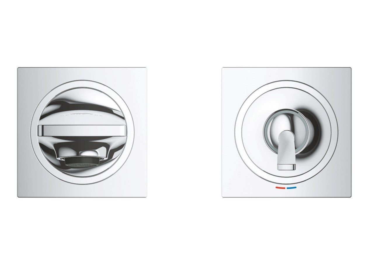 Однорычажный настенный смеситель для раковины с 2 отверстиями Grohe Allure New ARCH-00097681 - Вид №2