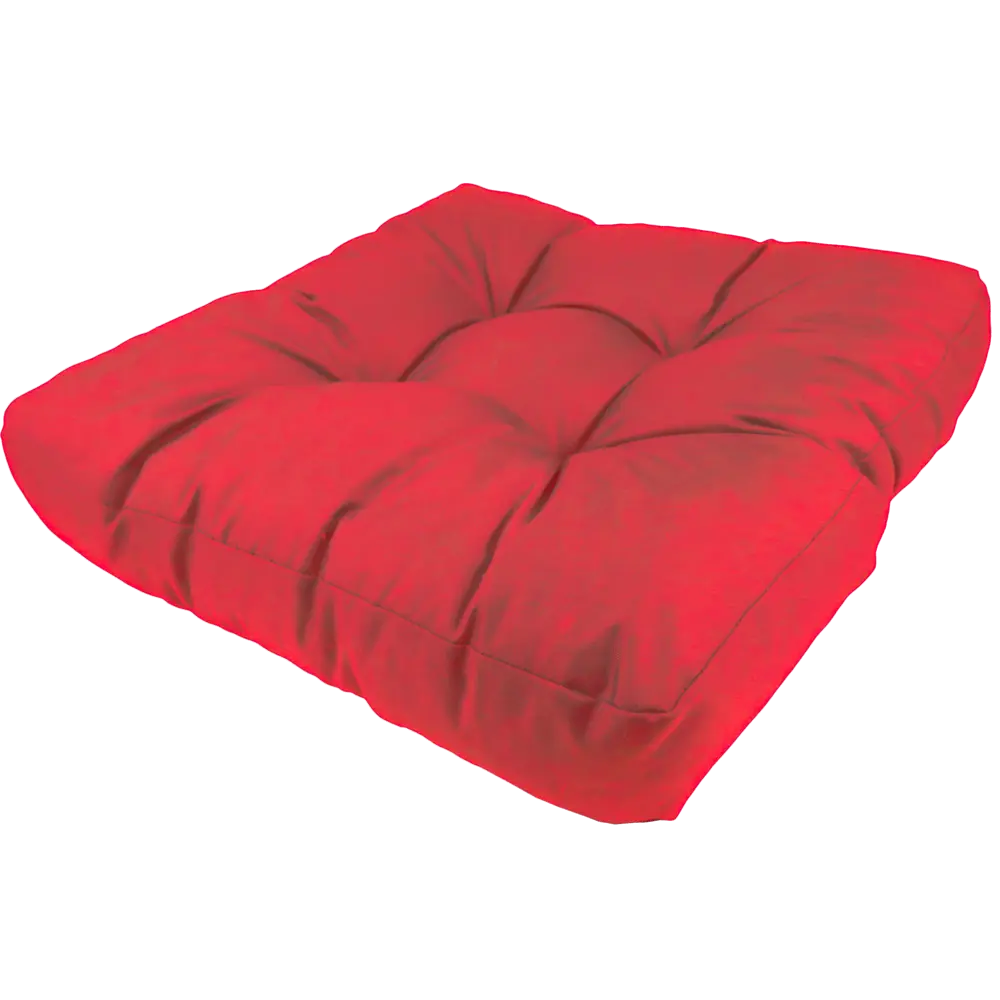 Сидушка для пикника Linen Way 50х50х10 см водоотталкивающая цвет красный 84036151 STLM-2184273  - Вид №1