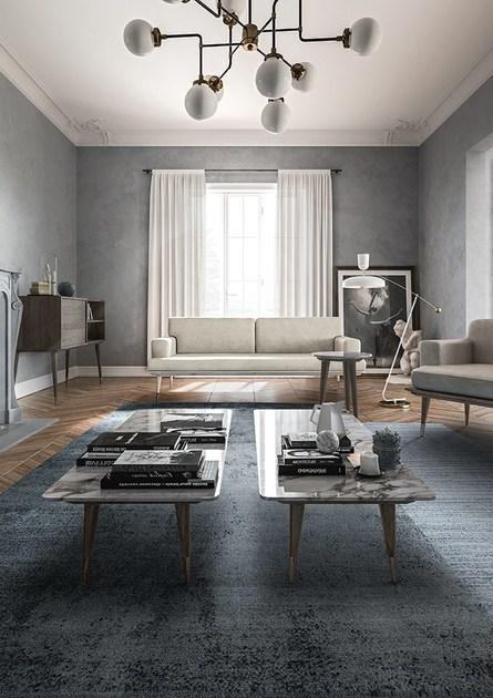 Callesella Arredamenti Низкий прямоугольный журнальный столик Cocò COCO sun-id-1435727 - Вид №1