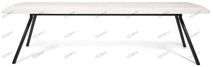 FISCHER MÖBEL Овальный обеденный стол из фм-керамитоп Teso sun-id-1444601