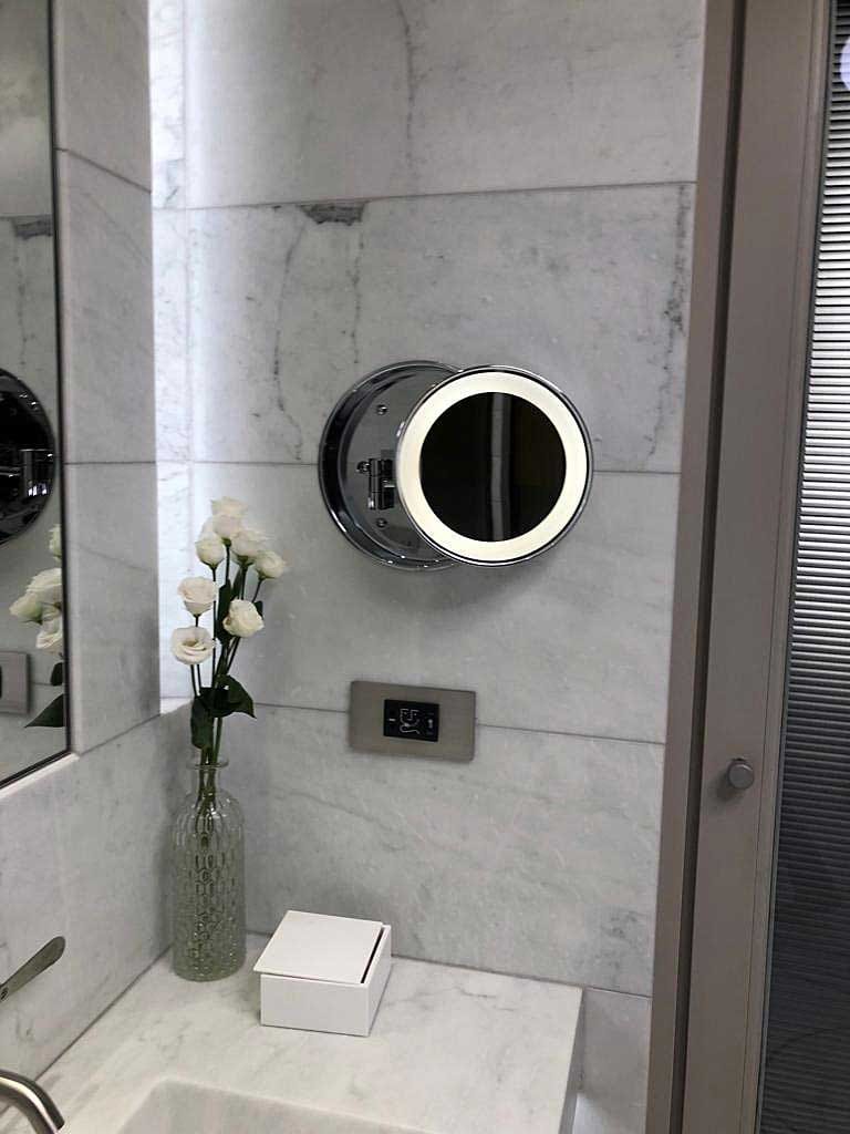 Настенное утопленное круглое увеличительное зеркало Spekkio Pulsar-R ARCH-00146940 - Вид №1