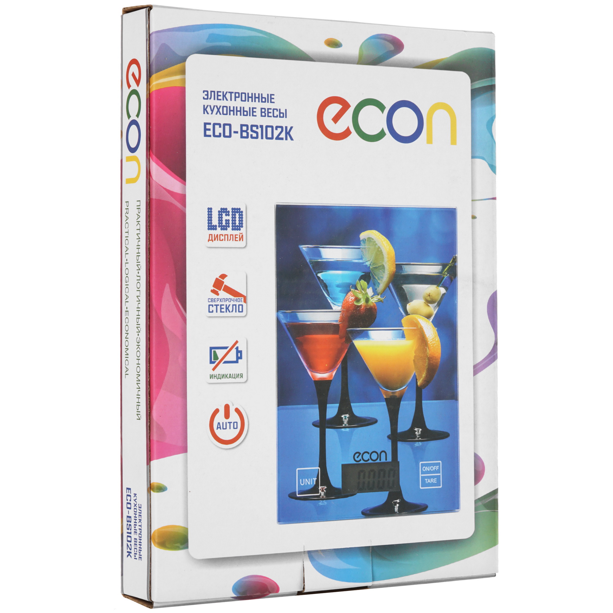 5331716 Кухонные весы ECON ECO-BS102K разноцветный STDN-0078810 - Вид №6