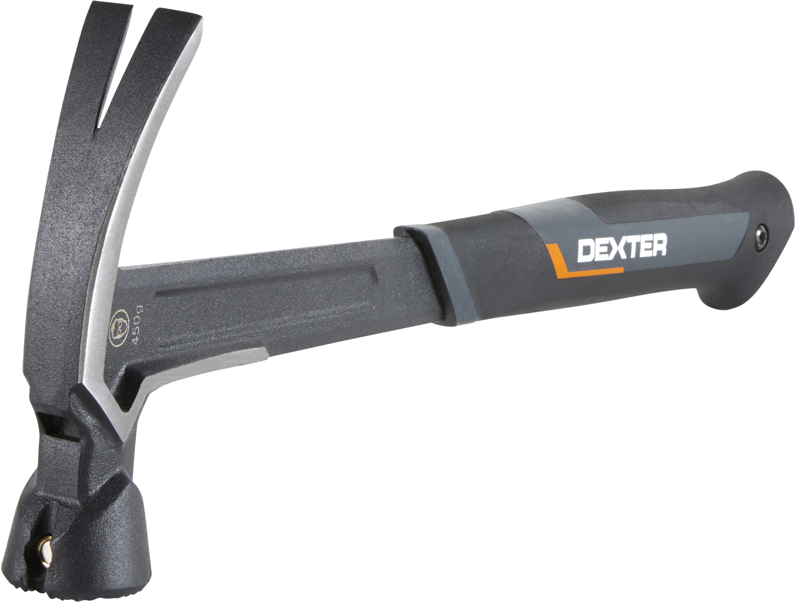 Молоток-гвоздодер Dexter Pro 450 г со стекловолоконной рукояткой 81968492