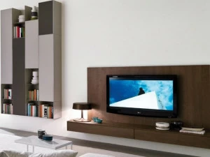 Zalf Настенная модульная деревянная стенка для хранения вещей Modus