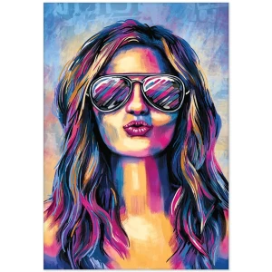 Картина на холсте В свете огней 1 70x110 см