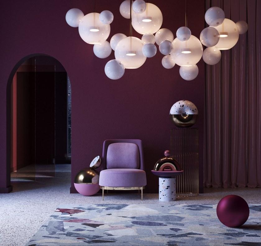 Tapis Rouge Прямоугольный коврик ручной работы Ambiance Tr1227 - Вид №1