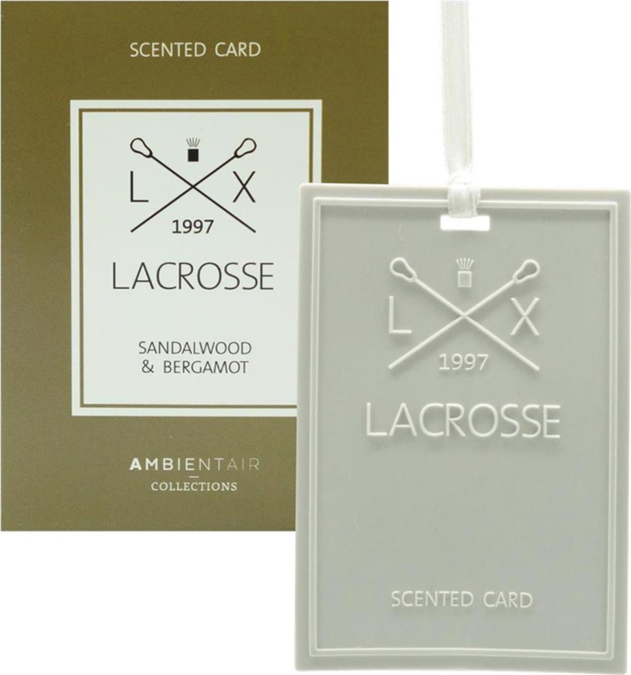 10656751 Ambientair Карточка ароматическая Lacrosse Сандал и бергамот Бумага 
