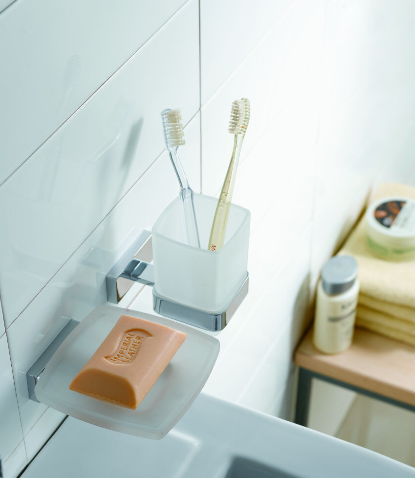 11915A Мыльница подвесная цвет хром LANGBERGER ALSTER - Вид №1