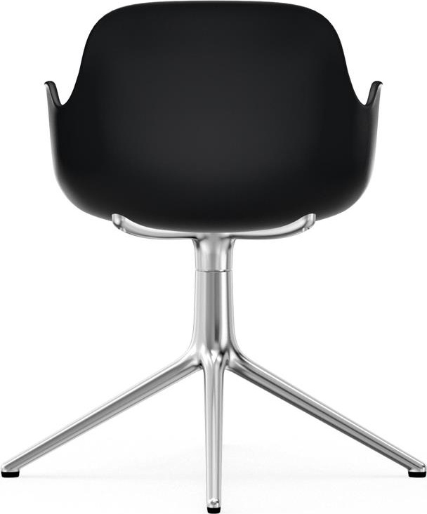 606102 Кресло Swivel 4L Alu Black Normann Copenhagen Form - Вид №3