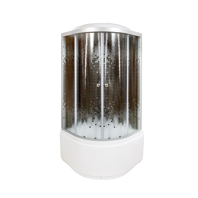 BМ4510 стандартная BLACK Душевая кабина DETO Серия ВМ L 810 с гм. и эл. BLACK - Вид №27