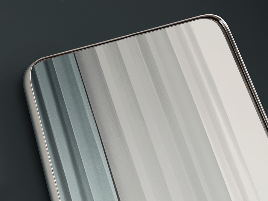 109253 Зеркало прямоугольное 65X180 серебряное Schuller Orio  - Вид №2