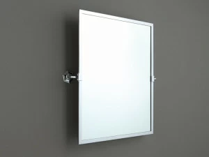 BLEU PROVENCE Наклонное настенное зеркало прямоугольной формы Specchi in metallo