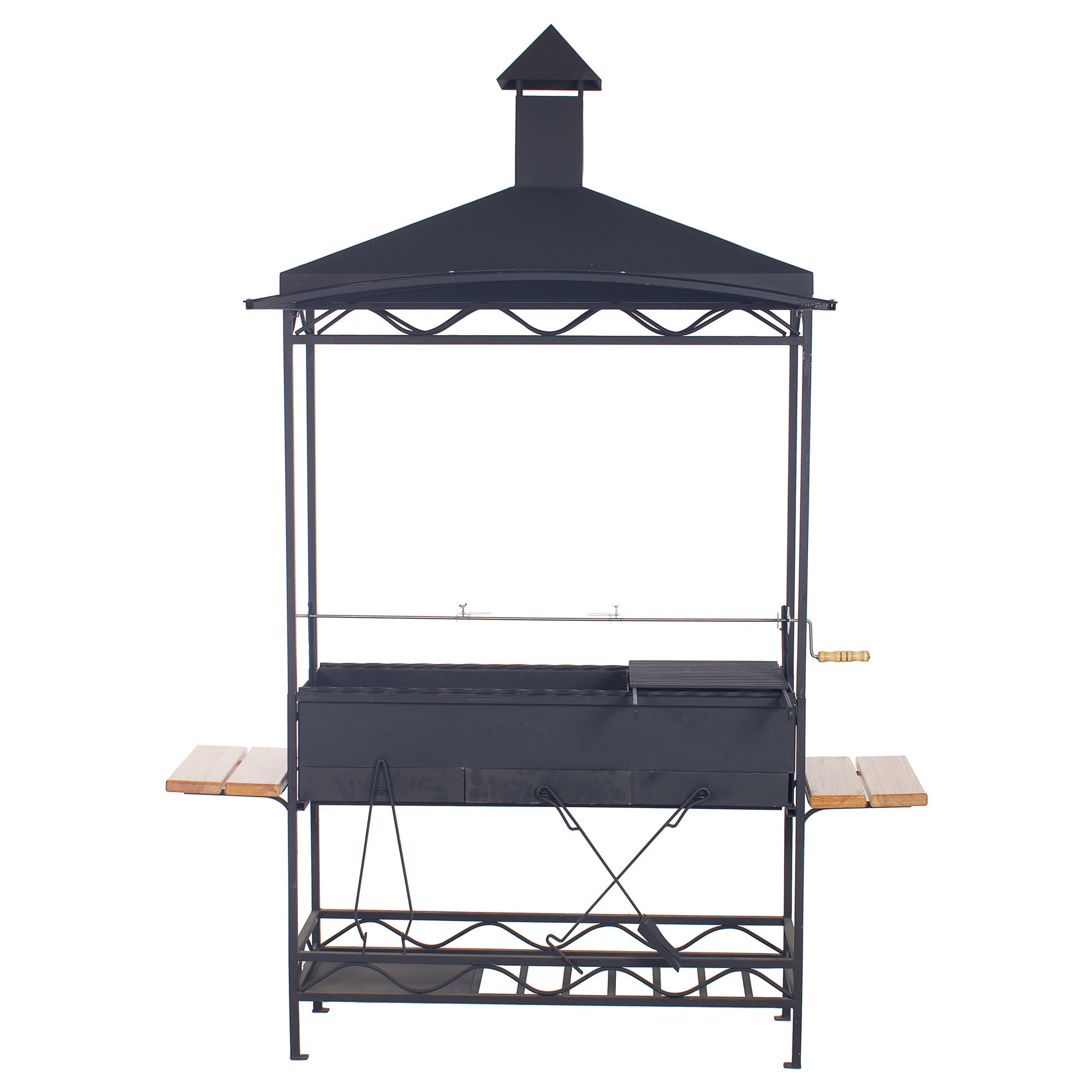 12972413 Мангал «Элит» 108х250х170 см Santreyd  - Вид №1