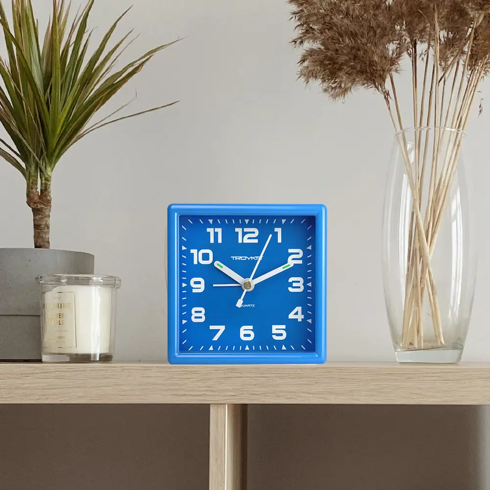 Будильник Troykatime цвет синий STLM-2114584 - Вид №4