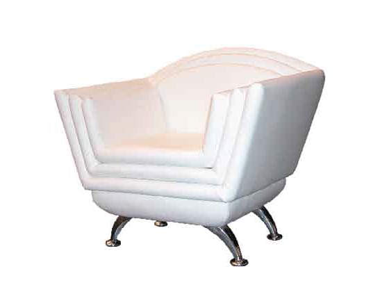 Кожаное кресло с подлокотниками Mirabili Miami Swing ARCH-00145626