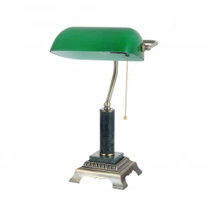 Лампа настольная зеленая Vitaluce V2908/1L VITALUCE ПОД СТАРИНУ 00-3907469 Зеленый