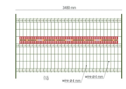 Временный и мобильный забор для строительной площадки OFFICINE D'AMICO Remobil ARCH-00125958 - Вид №2