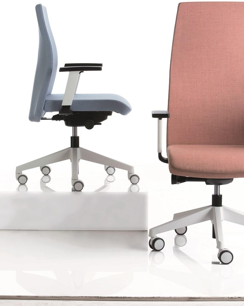 Luxy Кожаное кресло руководителя с подлокотниками на колесиках Smartoffice sun-id-1354966 - Вид №6