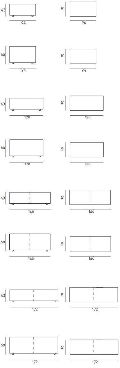 Living Divani Модульный диван со съемным чехлом Extra wall sun-id-1497335 - Вид №7