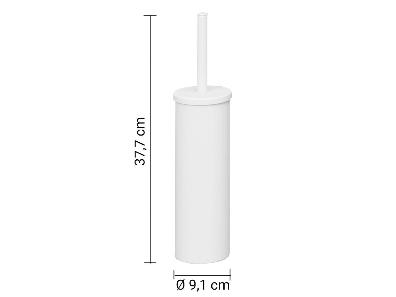 Туалетная щетка из нержавеющей стали GEDY Тонга ARCH-00036332 - Вид №3