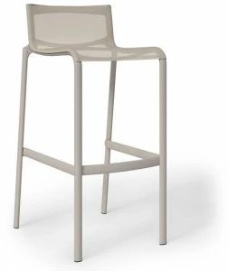 Alias Высокий табурет из алюминия и пвх Frame