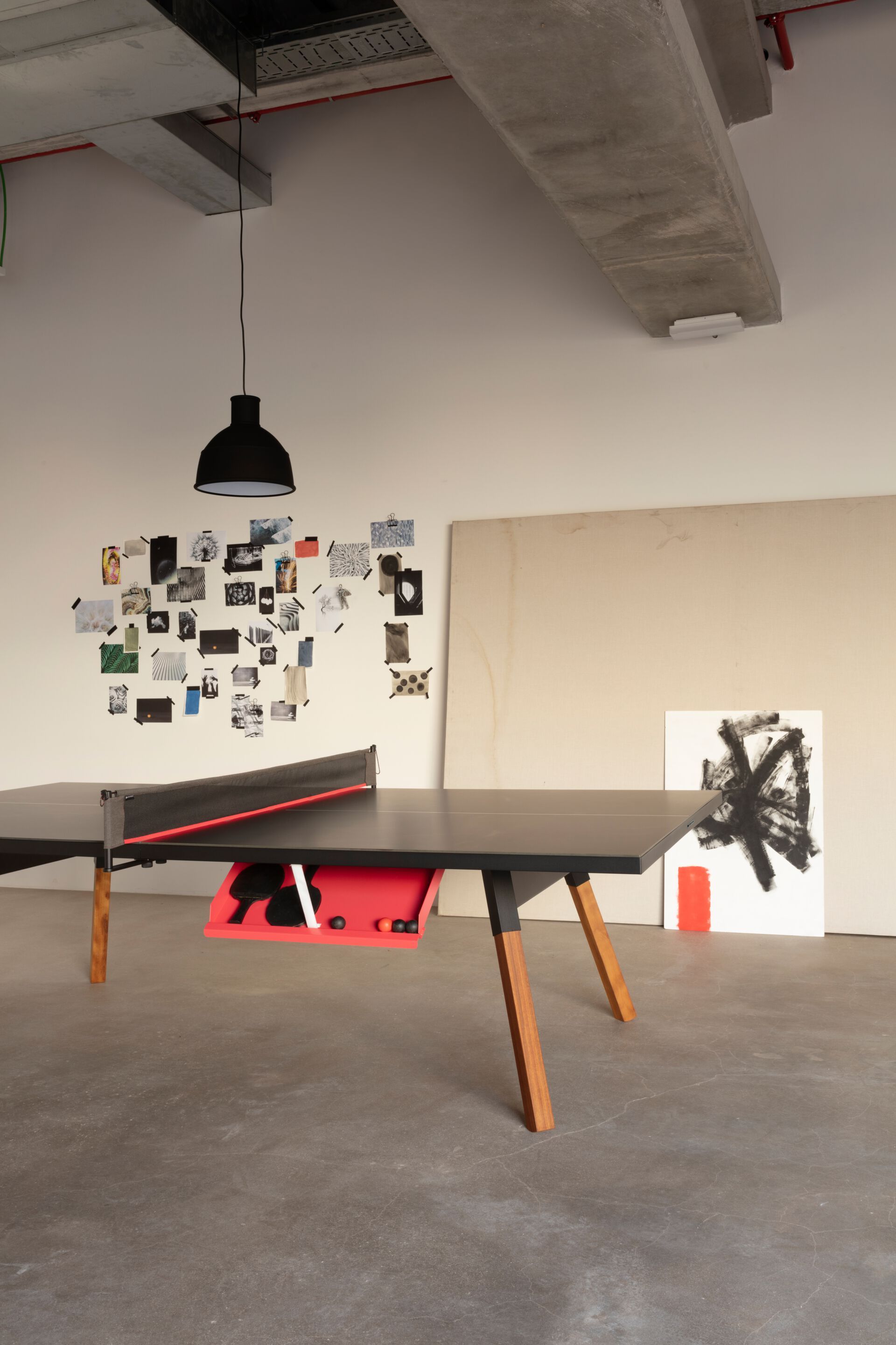 Прямоугольный стол для настольного тенниса HPL RS Barcelona YOU AND ME ARCH-00007767 - Вид №1